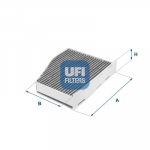 Filter,salongi&otilde;hk UFI 54.124.00