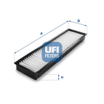 Filter,salongi&otilde;hk UFI 53.101.00