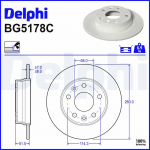 Piduriketas DELPHI BG5178C