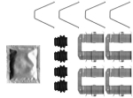 Lisakomplekt, ketaspiduriklotsid TEXTAR 82552700