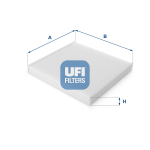 Filter,salongi&otilde;hk UFI 53.130.00