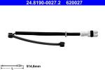 Hoiatuskontakt, piduriklotsi kulumine ATE 24.8190-0027.2