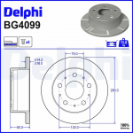Piduriketas DELPHI BG4099