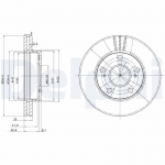 Piduriketas DELPHI BG3172