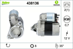 Starter VALEO 438136