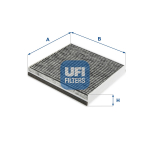 Filter,salongi&otilde;hk UFI 54.282.00