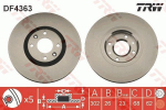 Piduriketas TRW DF4363