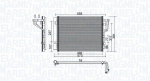 Kondensaator,kliimaseade MAGNETI MARELLI BC976