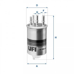 K&uuml;tusefilter UFI 24.190.00