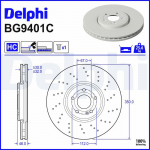Piduriketas DELPHI BG9401C