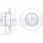 Piduriketas DELPHI BG3752