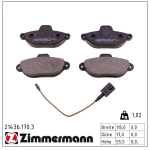 Piduriklotsi komplekt,ketaspidur ZIMMERMANN 21436.170.3