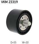 Seade-/juhtrull,hammasrihm SKF VKM 23319