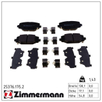 Piduriklotsi komplekt,ketaspidur ZIMMERMANN 25376.175.2