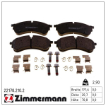 Piduriklotsi komplekt,ketaspidur ZIMMERMANN 22178.210.2