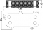 &Otilde;liradiaator,mootori&otilde;li MAHLE CLC 187 000S