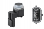 Sensor, parkimisabi HELLA 6PX 358 141-751