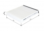 Filter,salongi&otilde;hk BOSCH 1 987 432 069