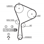 Hammasrihm GATES 5610XS