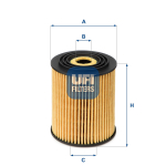 &Otilde;lifilter UFI 25.034.00