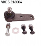 Kande-/juhtliigend SKF VKDS 316004