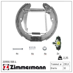 Piduriklotside komplekt ZIMMERMANN 20990.108.4