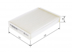 Filter,salongi&otilde;hk BOSCH 1 987 432 214