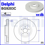 Piduriketas DELPHI BG9203C