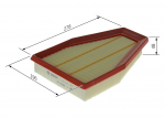 &Otilde;hufilter BOSCH F 026 400 755