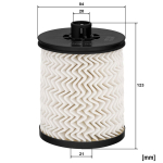K&uuml;tusefilter MANN-FILTER PU 8047 z
