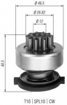 Hammastrummel,starter MAGNETI MARELLI 940113020309
