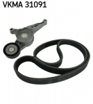 Soonrihmakomplekt SKF VKMA 31091
