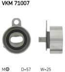 Pingutusrull,Hammasrihm SKF VKM 71007