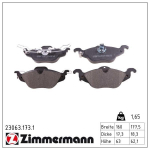 Piduriklotsi komplekt,ketaspidur ZIMMERMANN 23063.173.1