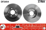 Piduriketas TRW DF2654