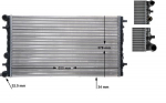 Radiaator,mootorijahutus MAHLE CR 477 001S