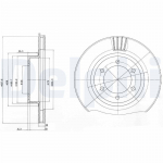 Piduriketas DELPHI BG4052