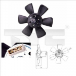 Ventilaator,mootorijahutus TYC 837-0008