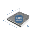 Filter,salongi&otilde;hk UFI 54.261.00