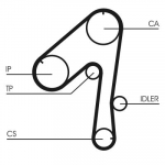 Hammasrihm CONTINENTAL CTAM CT786