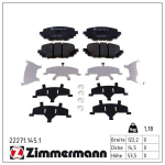 Piduriklotsi komplekt,ketaspidur ZIMMERMANN 22271.145.1
