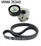 Soonrihmakomplekt SKF VKMA 35340