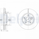 Piduriketas DELPHI BG3735
