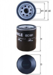 &Otilde;lifilter MAHLE OC 981