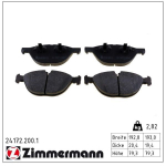 Piduriklotsi komplekt,ketaspidur ZIMMERMANN 24172.200.1
