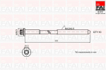 Klapikaanekruvikomplekt FAI AutoParts B896