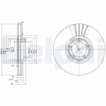 Piduriketas DELPHI BG3365
