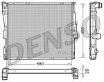 Radiaator,mootorijahutus DENSO DRM05090