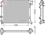 Radiaator,mootorijahutus DENSO DRM46064