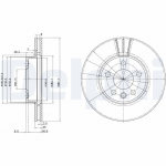 Piduriketas DELPHI BG3025